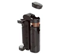 yeeplant Extendable Mini Tripod Selfie Stick with Remote, 15.7 in / 40 Cm Alloy, 360° Rotation for Vlogging and Photos, Compact Pocket Size, Black