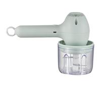 yeeplant Hand Whisk & Electric Food Processor, Rechargeable For Cake, Egg & Cream Mixing, Portable, Hanging Hook, 2 Heads, Home Baking Essential