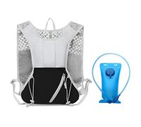yeeplant Hydration Pack Backpack - Lightweight Running Vest w/ 2L Bladder, Breathable Mesh, Adjustable Straps, Pockets & Reflective Strips for Trail Running/Hiking