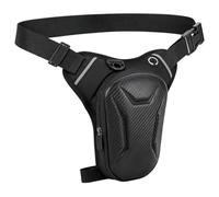 yeeplant Lightweight Motorcycle Waist Pack, Reflective Waterproof Drop Leg Bag For Men, Multi-Pocket Thigh Bag For Riding, Hiking And Outdoor Sports, With Eva Hard Shell