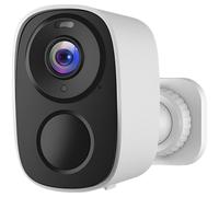 yeeplant Outdoor Security Camera, Wireless, Solar Powered, Intelligent Motion Detection, Hd, Two-Way Talk, Wifi, Ir Night Vision, Weather-Resistant, Offline Monitoring, 3.3 X 2.7 X 3.5 In