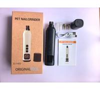 yeeplant Pet Nail Grinder with LCD Display and Dual LED Lights, High Speed Electric Pet Nail File, 2 Metal Wheels, Pet Nail Clippers for Pets, USB Rechargeable