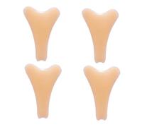 yeeplant Reusable Y Shape Camel Toe Concealers, 4 Pcs, Light Skin Tone, 6.1 X 4.1 in, Waterproof Adhesive Pads for Swimsuits, Silicone, Comfortable