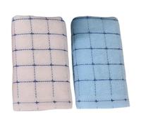 yeeplant Two Soft Cotton Dish Towels, Absorbent Cloths, Kitchen Countertop-Friendly, Effective for Oil, Dust Removal, Multi-Surface Cleaning