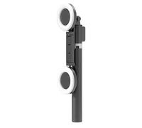 yeeplant Wireless Selfie Stick Tripod With Light And Remote For Phones, A12 Black, 66.9 In (1.7 Meters), Adjustable Pole And Lamps