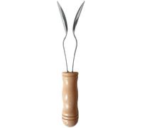 yeeplant yeeplant 20 Percussion Spoons, 7.9 in Metal Musical Spoons, Beech Wood Handled Wooden Rhythm Spoons, Clear Sound for Musical Instrument, Lightweight and Easy to Grip