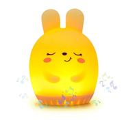 Yeerain White Noise Machine Baby with Night Light, White Noise Baby Portable Sleep Aid, 20 Soothing Sleep Music Sounds, USB Rechargeable