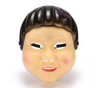 Yeesabella Korean Traditional Game Guard Mask, Novelty Masks Circle Triangle Square Boss Front Frontman, Face Mask for Soldier- Guardian, Player, Costume, Carnival, Theme Party Girl