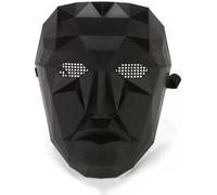 Yeesabella Korean Traditional Game Guard Mask, Novelty Masks Circle Triangle Square Boss Front Frontman, Face Mask for Soldier- Guardian, Player, Costume, Carnival, Theme Party