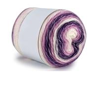 Yeesabella Ombre Yarn for Crochet, Wool Balls for Knitting 100g, DK Cake Yarns for Crochet Baby Blankets, Scarf, Hat and DIY Crafts,Gradient Yarn 60% Cotton 30% Acrylic 10% Wool