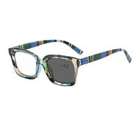 YEESAM Photochromic Progressive Reading Glasses, Anti Blue Colorful Macarons UV Protection Computer Readers for Women Men (Blue, 3.5, x)