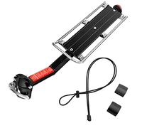 yeesport Bike Cargo Rack, Quick Release Aluminum Alloy Bicycle Rear Seat Post Rack, Bicycle Luggage Carrier with 66 Lbs Weight Capacity Universal for Mountain Bike Fat Bike