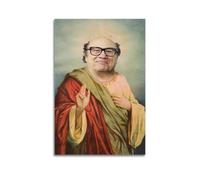 YEESUXII Danny DeVito Master Funny Poster Canvas Wall Art Decor for Living Room Bedroom Modern Home Wall Decorative Painting Gift 12x18inch(30x45cm) Unframe-style