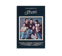 YEESUXII The Outsiders Movie Poster Canvas Wall Art Decor for Living Room Bedroom Modern Home Wall Decorative Painting Gift 16x24inch(40x60cm) Unframe-style