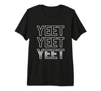 Yeet Energy Incoming Bold Motion Graphic Design Premium T-Shirt