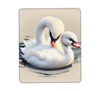 yefan Cute Little Swanmouse Pad, Computer Mouse Pad With Non-Slip Rubber Base For Office,& Gaming, Learning, 10 X 12 Inch.