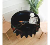 yefan Future Astronauts Round Tablecloth, 60 Inches (About 152.4 Cm),& Indoor And Outdoor Tablecloths For Kitchen Parties.