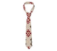 yefan Geometric Vector Men'S Tie, 3.1 Inches (8 Cm) Men'S Tie, Suitable For Work, &Business, Wedding, Banquet.