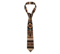 yefan Native American Painting Men'S Tie, 3.1 Inches (8 Cm) Men'S Tie, Suitable For Work, &Business, Wedding, Banquet.