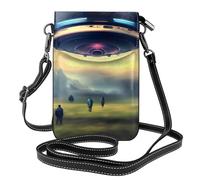 yefan Ufo Landing Women'S Crossbody Bag, Zippered Phone Wallet, &Shoulder Handbag, Adjustable Shoulder Strap.