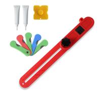 YEFANXI Scriber Marking Line Ruler，EVA Molding Trim Tool Kit, Adjustable Sliding T-Square Rulerwith Angle Adjustment Scale, Includes 1 Repair Paste，5 knivesand a Scrape Plate.
