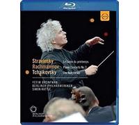 Yefim Bronfman - Rattle conducts Tchaikovsky S - Blu-ray - N600z