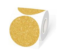 YEGAWEN 3 Inch Holographic Thermal Direct Label Stickers Thermal Printer Glitter Rainbow Thermal Printer Labels for Gift Wrapping Logo Design
