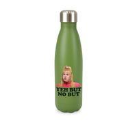 Yeh but no but, Vicky Pollard, british comedy humour meme novelty viral, iconic trendy cool screw top lid stainless steel water bottle drinks cup water bottle refill cute fun explore travel
