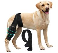 YEHALEANS Dog Knee Brace for Torn Acl Hind Leg, Adjustable Dog Knee Brace, Helps Relieve Anterior Cruciate Ligament Tears Dog Leg Brace, Keeps Joints Stable, Relieves Pain, L (GGHX)