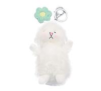 YEHJDSMD 1PS Cartoon Little Sheep Doll Plush Toy Pendant Lamb Key Chain Bag Key Ring Gift Doll Gift , White