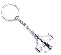 YEHJDSMD Aircraft Metal Key Chain Airplane Keychains Gift Car Key Ring Bag Classic Key Holder Pendant for Children Men Women