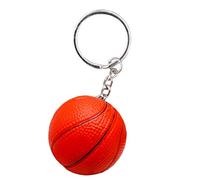 YEHJDSMD Creative Mini Basketball Keychain Fashion Sports Keychain Car Key Chain Key Ring Red Ball Pendant Sports Item Key Chains Sports Style Keychain Accessories Jewelry Gift Boys Funny Keyring, S