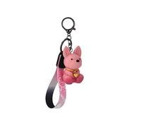 YEHJDSMD Little Shiba Inu Doll Keyring Cute Color-Changing Dog Ornament Resin Keychain Animal Bag Pendant Car Key Pendant Metal Keyring Men Women Boy Girl-Pink, S