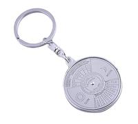 YEHJDSMD Perpetual Calendar Keychain Metal Keychain Small Gift Giveaway Perpetual Calendar Pendant Astrology Keychain Party Gift Car Keychain Suitable for Key Loss Prevention