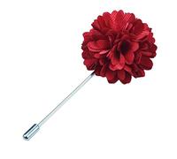 YEHJDSMD Red Flower Lapel Pin Poppy Brooches Men's Lapel Pin Brooch Shirt Flower Lapel Brooch Wedding Party Brooch Pin for Women/Men Collar Accessories Gift