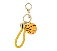 YEHJDSMD Resin Basketball Keychain Creative Key Ring Exquisite Cute Small Gift Pendant Boys Girls Fashion Cartoon Basketball Bag Accessories Suitable for Key Loss Prevention