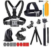 YEHOLDING 13 in 1 Accessories for Gopro,Action Camera Accessory Kit Compatible with GoPro Hero 13 12 11 10 9 8 Max 7 6 5 Black SJ4000 and Other Camera