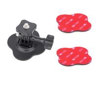 YEHOLDING Flexible Adhesive Mount Helmet Mount Kit for Insta360 X5 X4, X3, X2, Ace Pro, Ace, Action Cam Mount Accessories Compatible with GoPro Hero, SJCAM, Other Action Cams