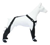 YEHOOM Dog Boots,Dog Suspender Booties,Waterproof Dog Shoes Dog Booties with Reflective Rugged Anti-Slip Sole and Skid-Proof,Adjustable Suspender Boots for Medium to Large Dogs (L)