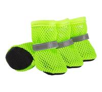 YEHOOM Dog Shoes for Small Dogs,Pet Shoes Breathable Mesh Boots,Hot Pavement Summer Puppy Boots Protector for Medium (Green-M)