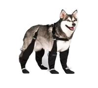 YEHOOM Waterproof Dog Boots,Dog Rain Boots,Dog Paw Protector for Medium Large Dogs,Adjustable Dog Boots Pet Shoes for Outdoor Walking, Hiking, Rainy and Snowy Days (2XL)