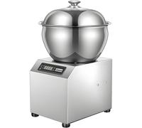 YEHOZZ Commercial Spiral Dough Mixer Machine 1800W,Constant temperature heating for proofing dough, three temperature settings & Timer Function 8kg