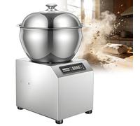 YEHOZZ Commercial Spiral Dough Mixer Machine with Touch Control, 0-30Min Timer, 1800W Heavy Duty Dough Maker for Bakery, Restaurant, Pizza, Bread Dough, Home Use 5kg