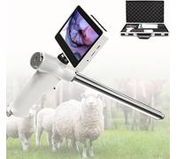 YEHOZZ Complete Visual Endoscope Insemination Gun, Digital AI Breeding Kit for Cattle & Horses with Camera,Rotatable Screen,for Artificial Insemination Cattle-horse Dog*Sheep*Pig