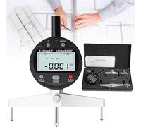 YEHOZZ Digital Radius Gauge with 10mm/20mm/30mm/60mm/100mm Measuring Jaws, High Accuracy Measurement Tool, HD Display Screen, Metric/Imperial Conversion, For Measurement