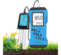 YEHOZZ Soil Fertility Test, High Accuracy Digital Sensitive,7 In 1 Soil Moisture Meter, Plant Water Monitor, Hygrometer Sensor for Gardening, Farming, indoor and outdoor plants