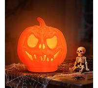YEHUARIS Spooky Halloween Decorations: Pumpkin, Jack-O'-Lantern, Haunted House Décor & Fairy Lights with 1.5m USB Cable - Perfect for a Creepy, Festive Atmosphere!