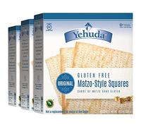 Yehuda Gluten Free Matzo Style Squares, Kosher for Passover, 300 Grams (Pack of 3)