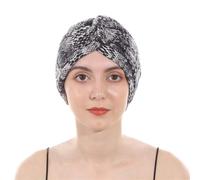YEHUDAF LEE Chemo Headwear - Soft Elastic Turbans for Women, Stylish Headscarf for Women (Comfy&Floral Designs) (UK, Alpha, One Size, 2)