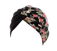 YEHUDAF LEE Women's Turban Headgear Head Scarves Chemo Cap Pre-Tied Double Layered Two-Tone Stitching Head Wrap Head Scarf, 5, One size